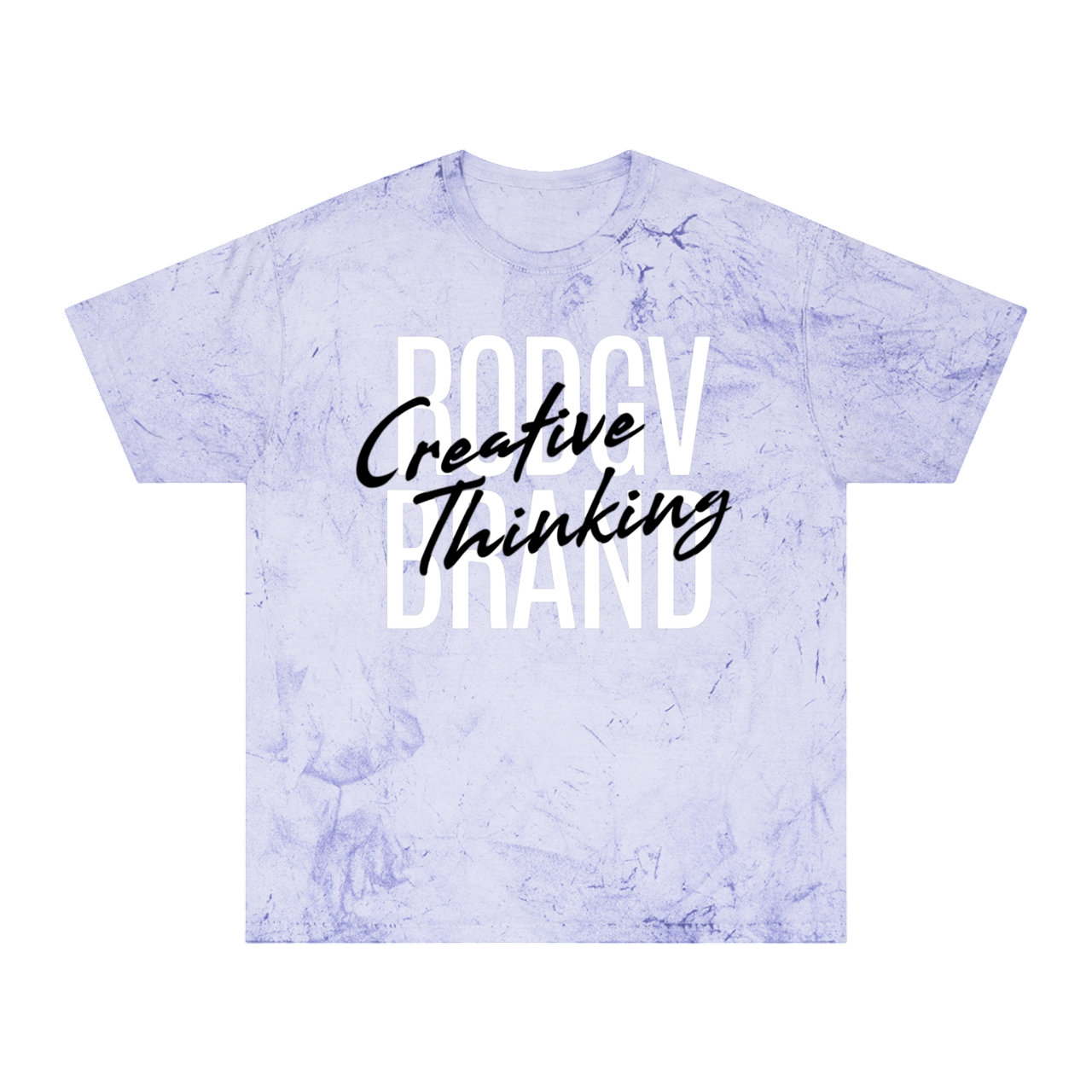 RODGV Creative Thinking Color Blast T-Shirt, Artistic Apparel, Unisex Tee, Trendy Outfit, Casual Fashion, Gift for Creatives