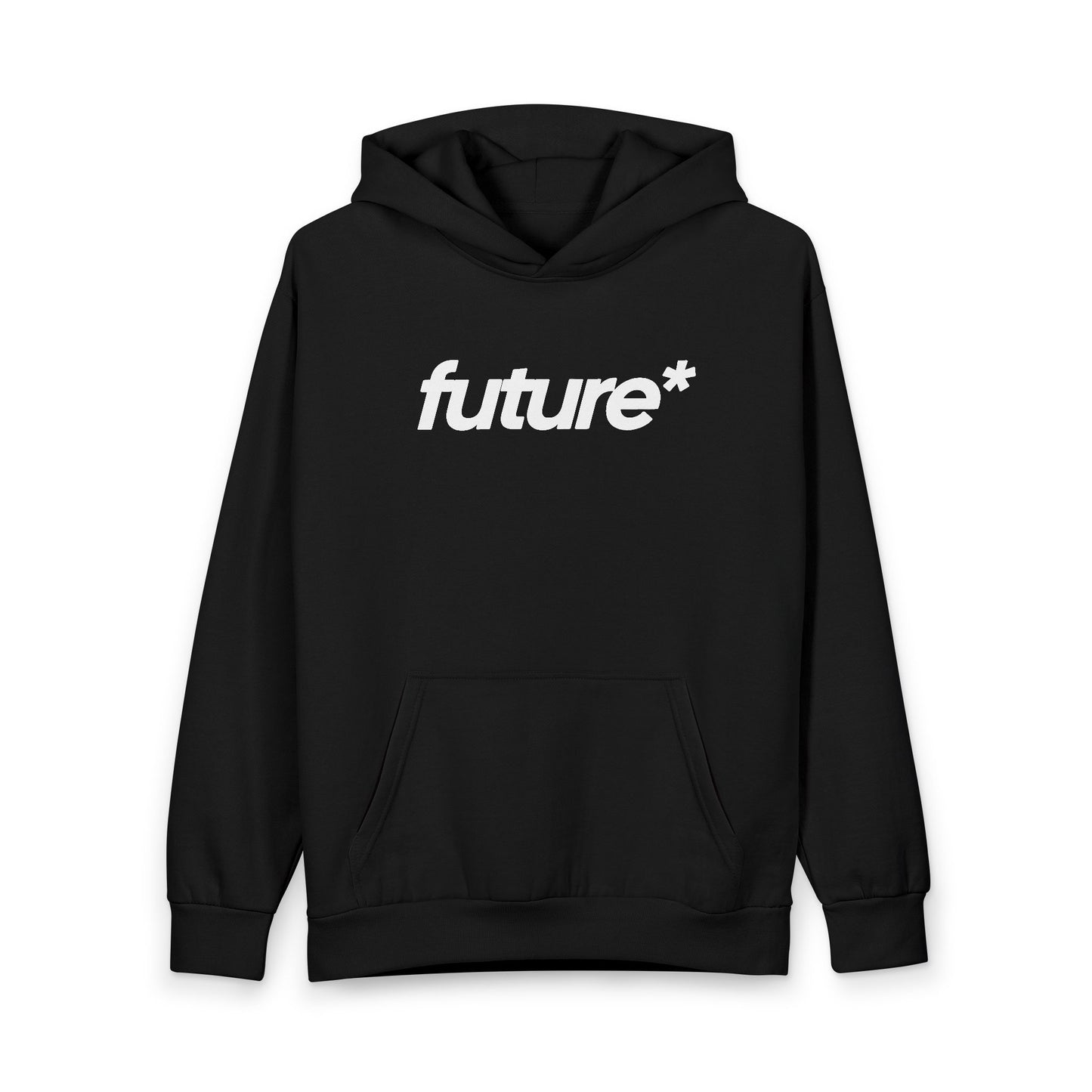 Future* Pullover Hoodie — Minimalist White Graphic Hoodie