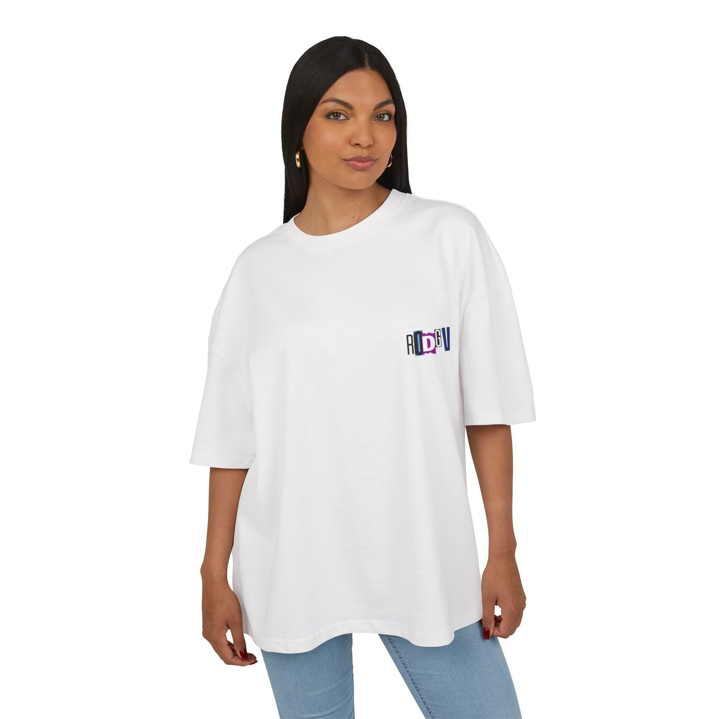 Teach & Chill Graphic Tee — Teacher Relaxed Boxy T-Shirt