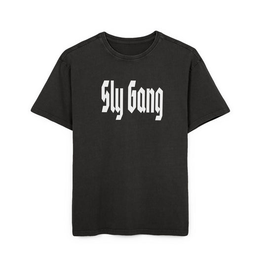 Sly Gang Acid-Washed Oversized Tee
