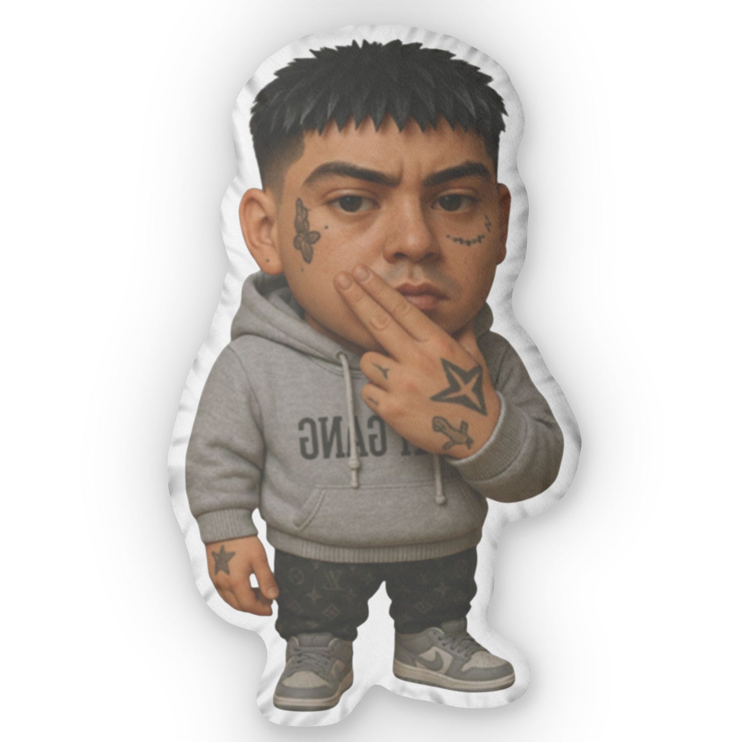 Custom Sly Explicit Face Plush Pillow – RODGV x Sly Gang