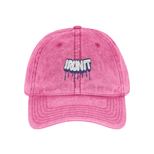 I Run It x RODGV Vintage Embroidered 'Mighty' Distressed Baseball Cap