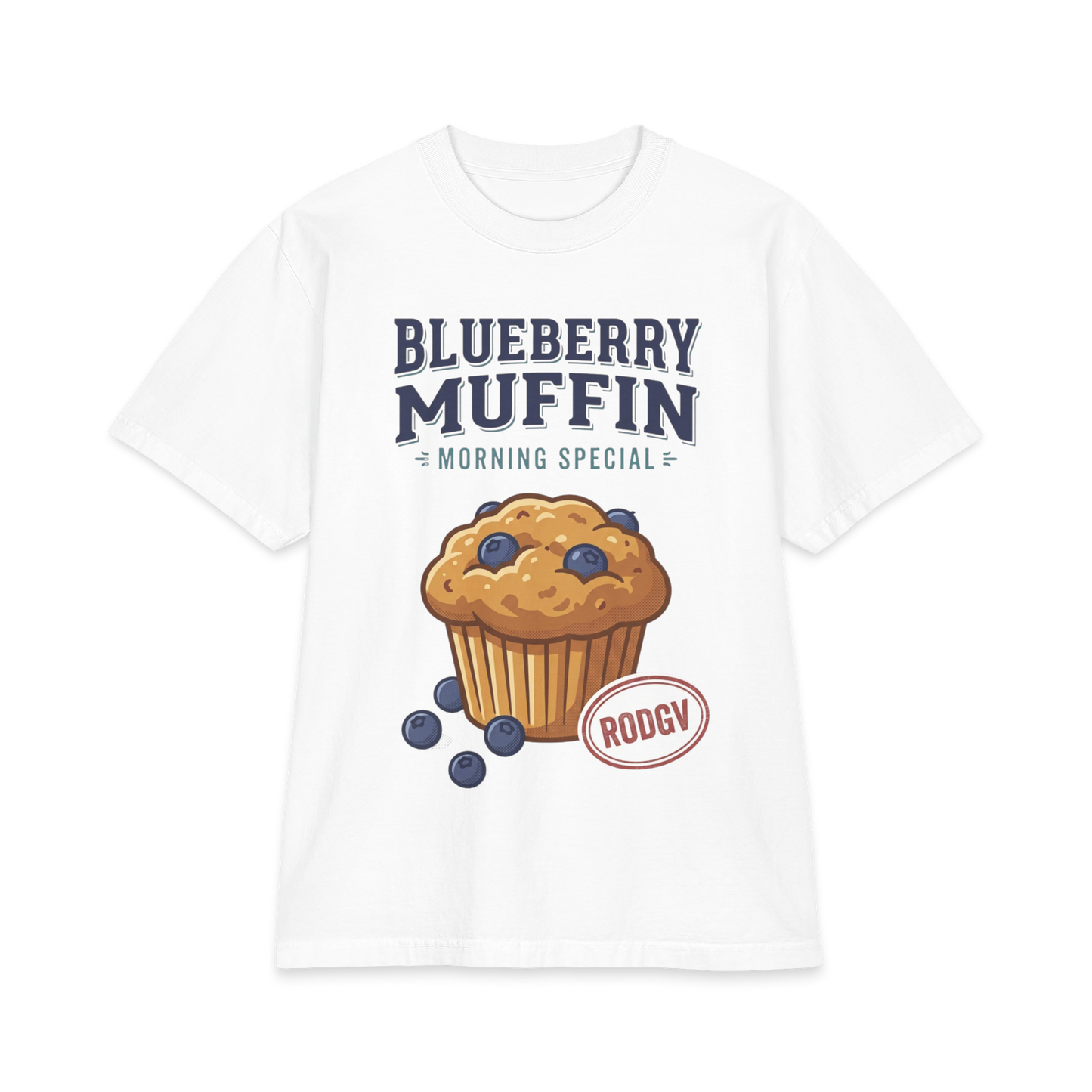 Blueberry Muffin Morning Special T‑Shirt — Cute Bakery Graphic Tee