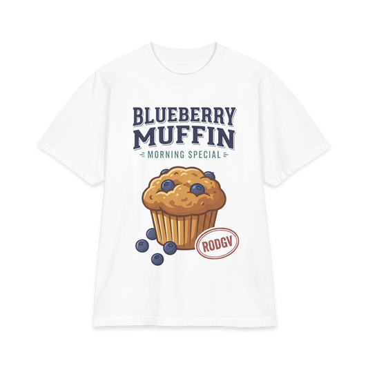 Blueberry Muffin Morning Special T‑Shirt — Cute Bakery Graphic Tee