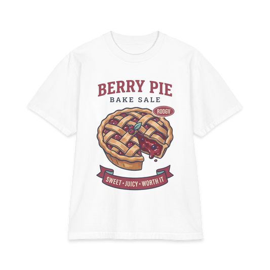 Berry Pie Bake Sale T-Shirt — Sweet, Juicy Vintage Pie Graphic Tee