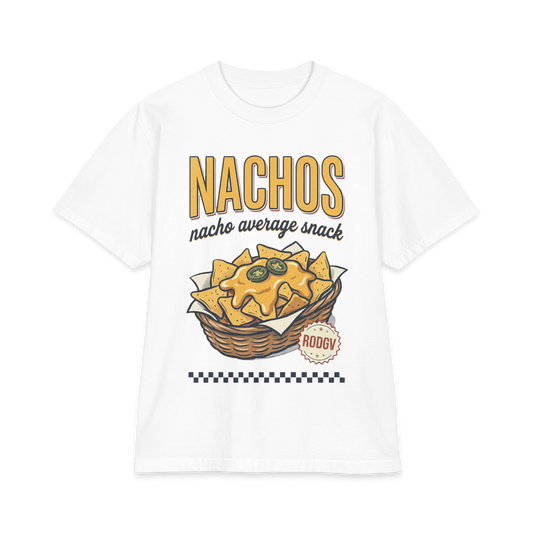 Nachos Nacho Average Snack T-Shirt — Funny Food Graphic Tee