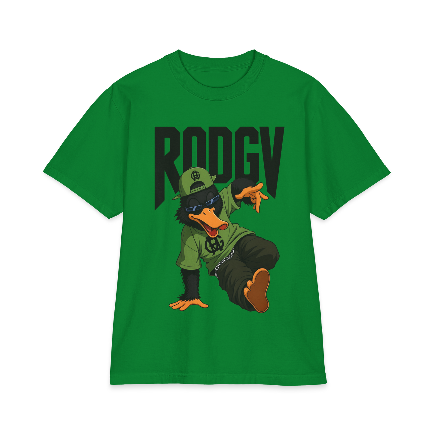 RONGV Breakdancing Duck Graphic Tee