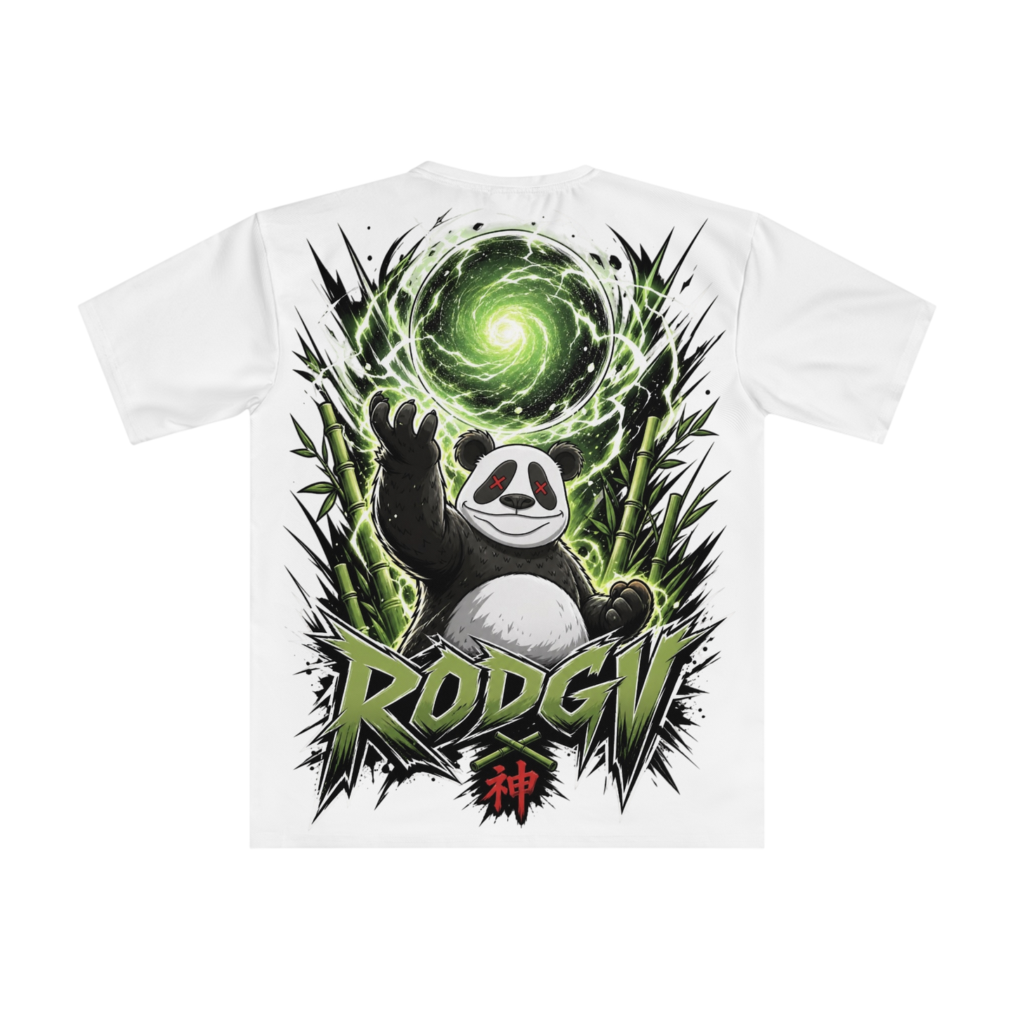 Panda Energy Tee — Rodgn Bamboo Magic Graphic T-Shirt