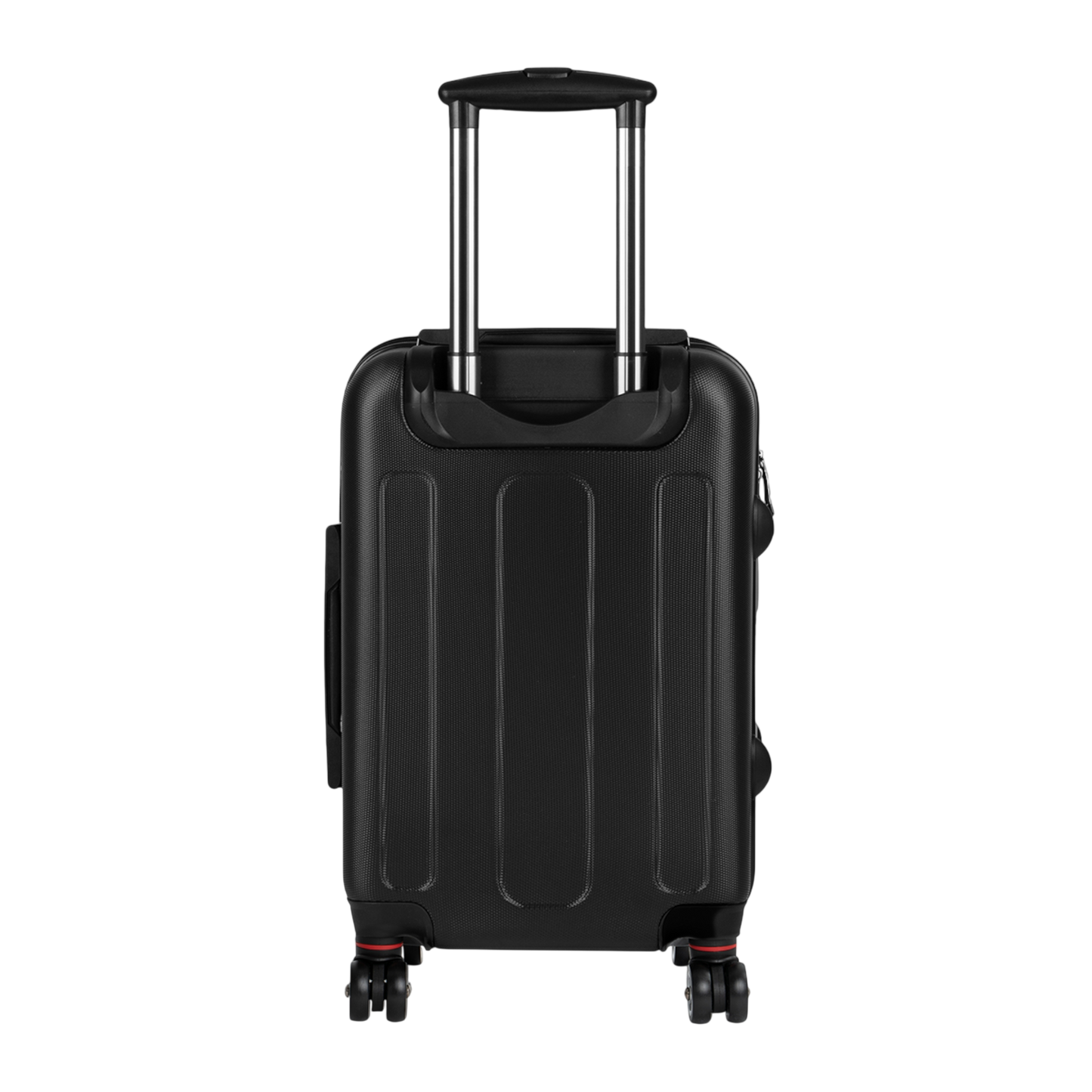 Cartoon Vaporwave Suitcase - Purple Flame Streetwear Carry-On