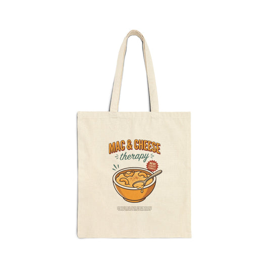 Mac & Cheese Therapy Tote | Vintage Food Graphics, Retro Diner Illustration