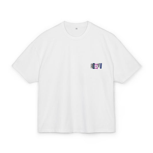 Teach & Chill Graphic Tee — Teacher Relaxed Boxy T-Shirt