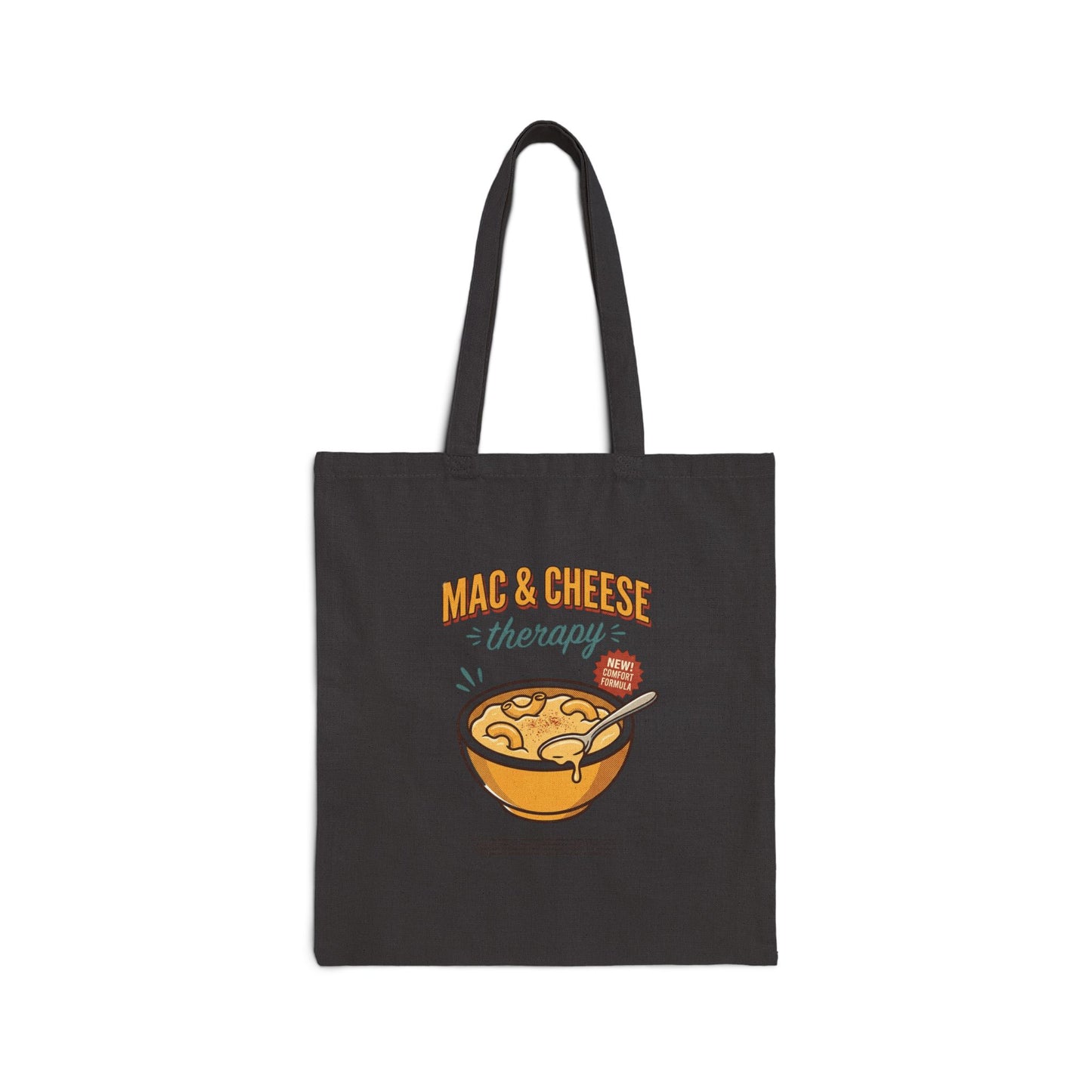 Mac & Cheese Therapy Tote | Vintage Food Graphics, Retro Diner Illustration