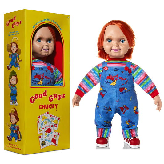 Spirit Halloween Good Guys Chucky Decor - 24 Inches | Official Licensed | Kids Game | Horror Decor